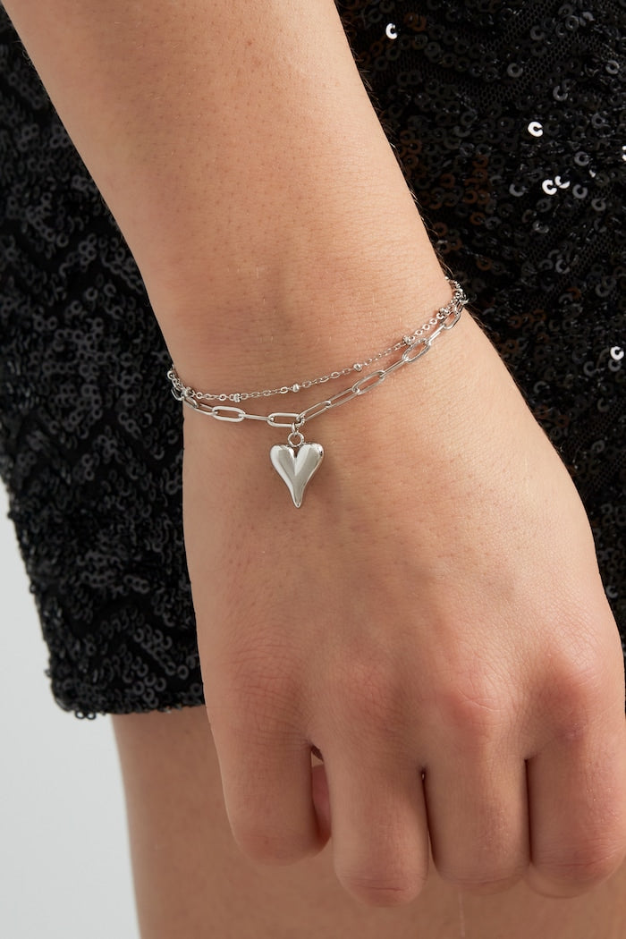 Edelstahl Armband Lovely Layers