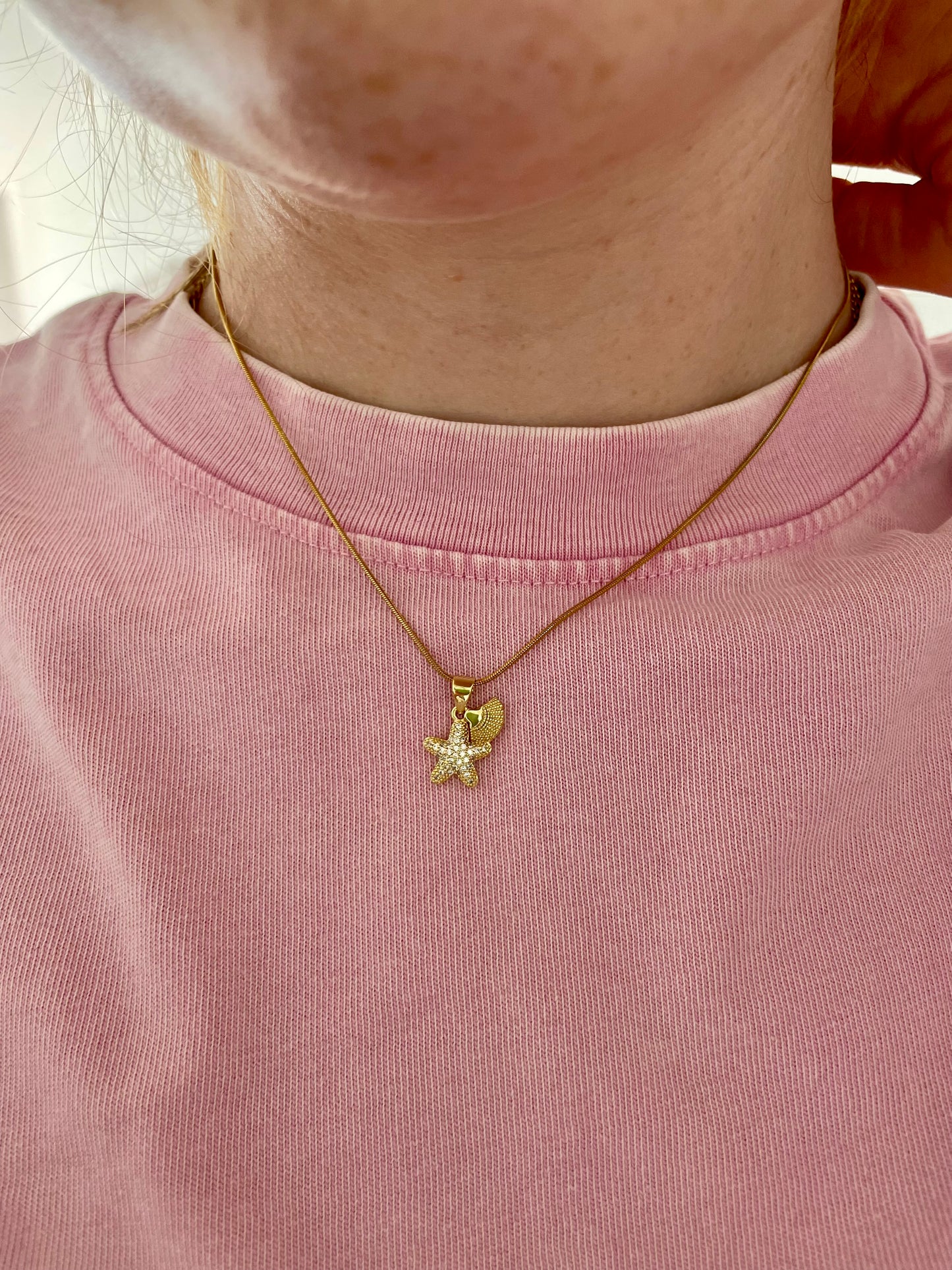 Edelstahl Kette Seestar