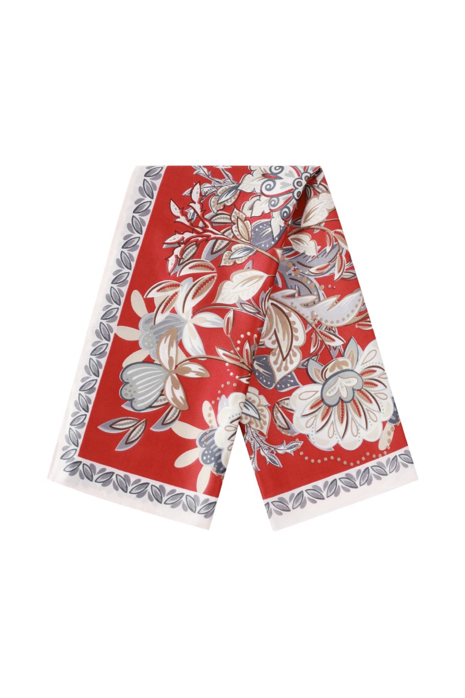 Kopftuch Satintuch RED