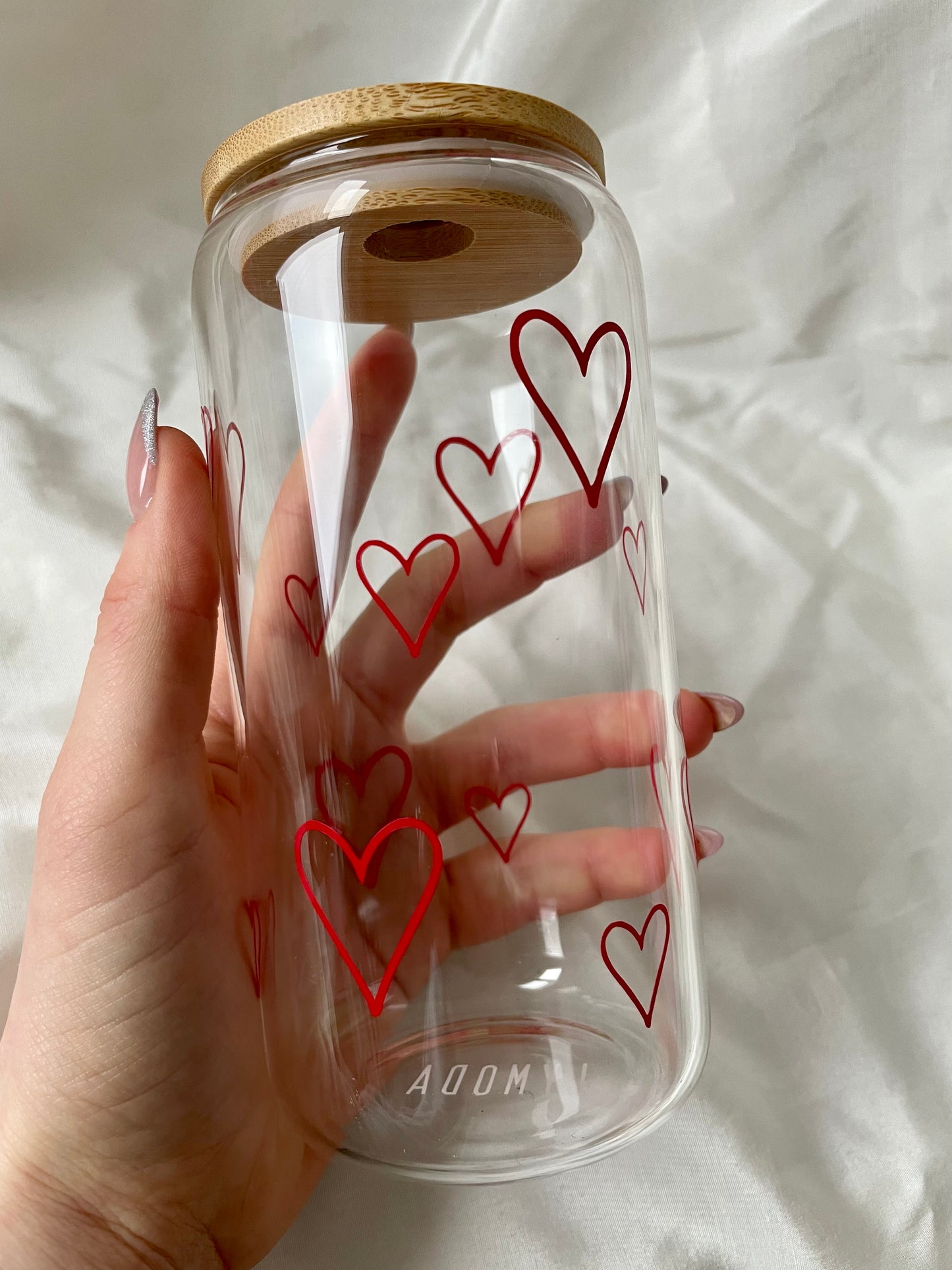 Valentinstag Set Glas
