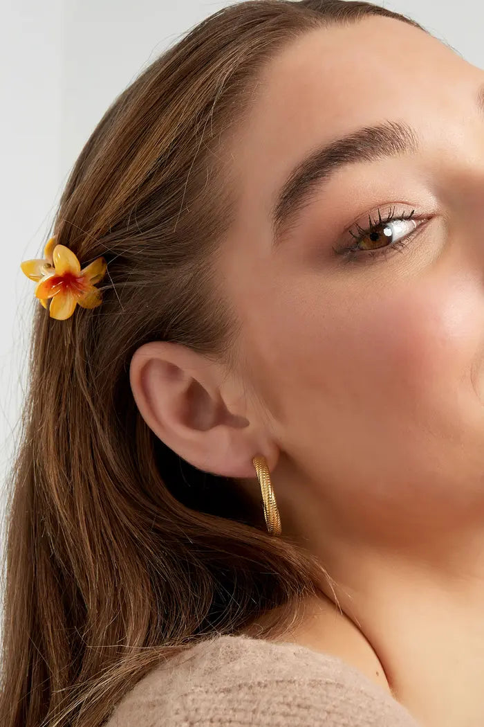 Haarspange Mini Blumen Hawaii 🌺