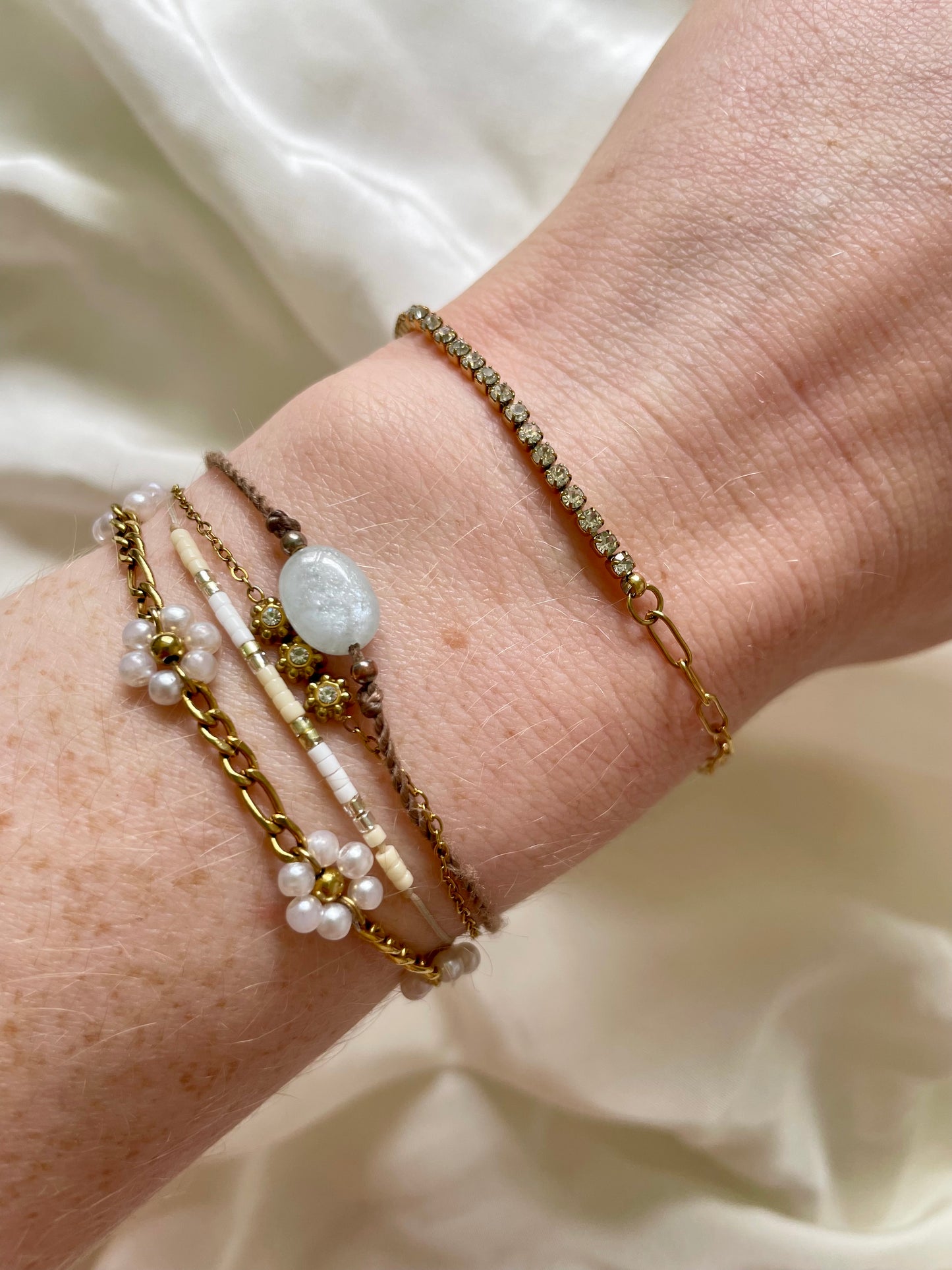 Edelstahl Armband Glamour