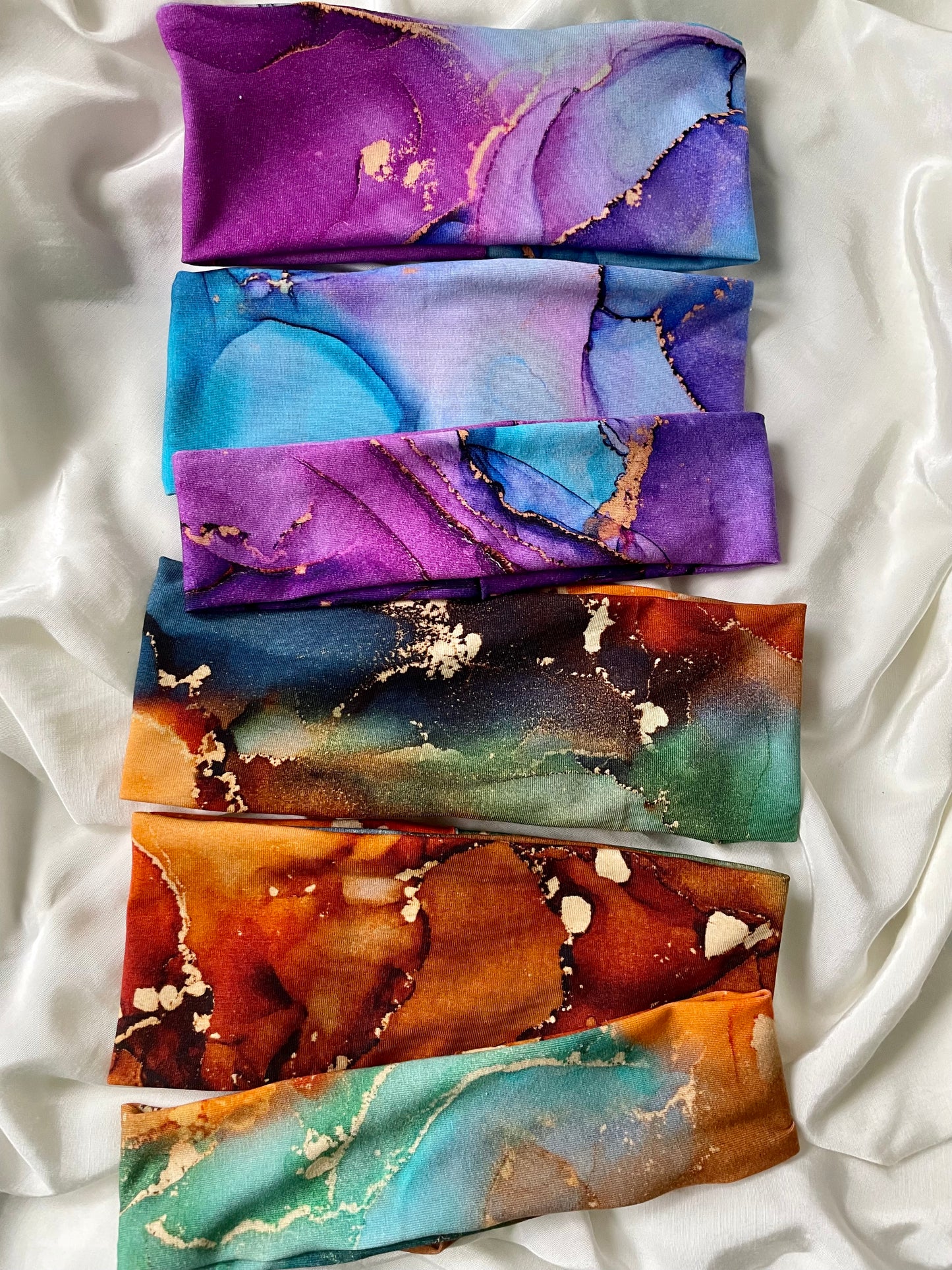 Haarband Batik