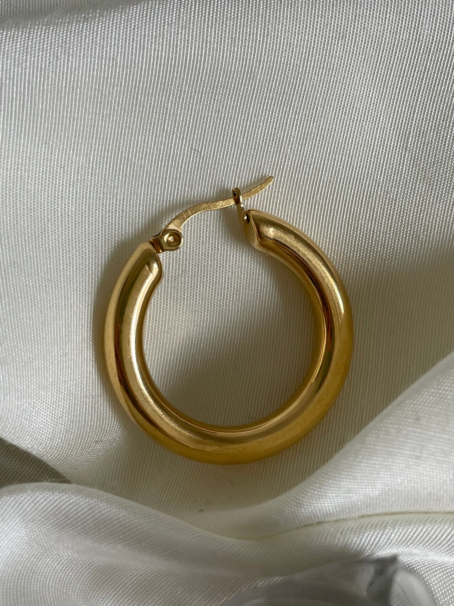 Edelstahl Ohrringe Creolen 3cm