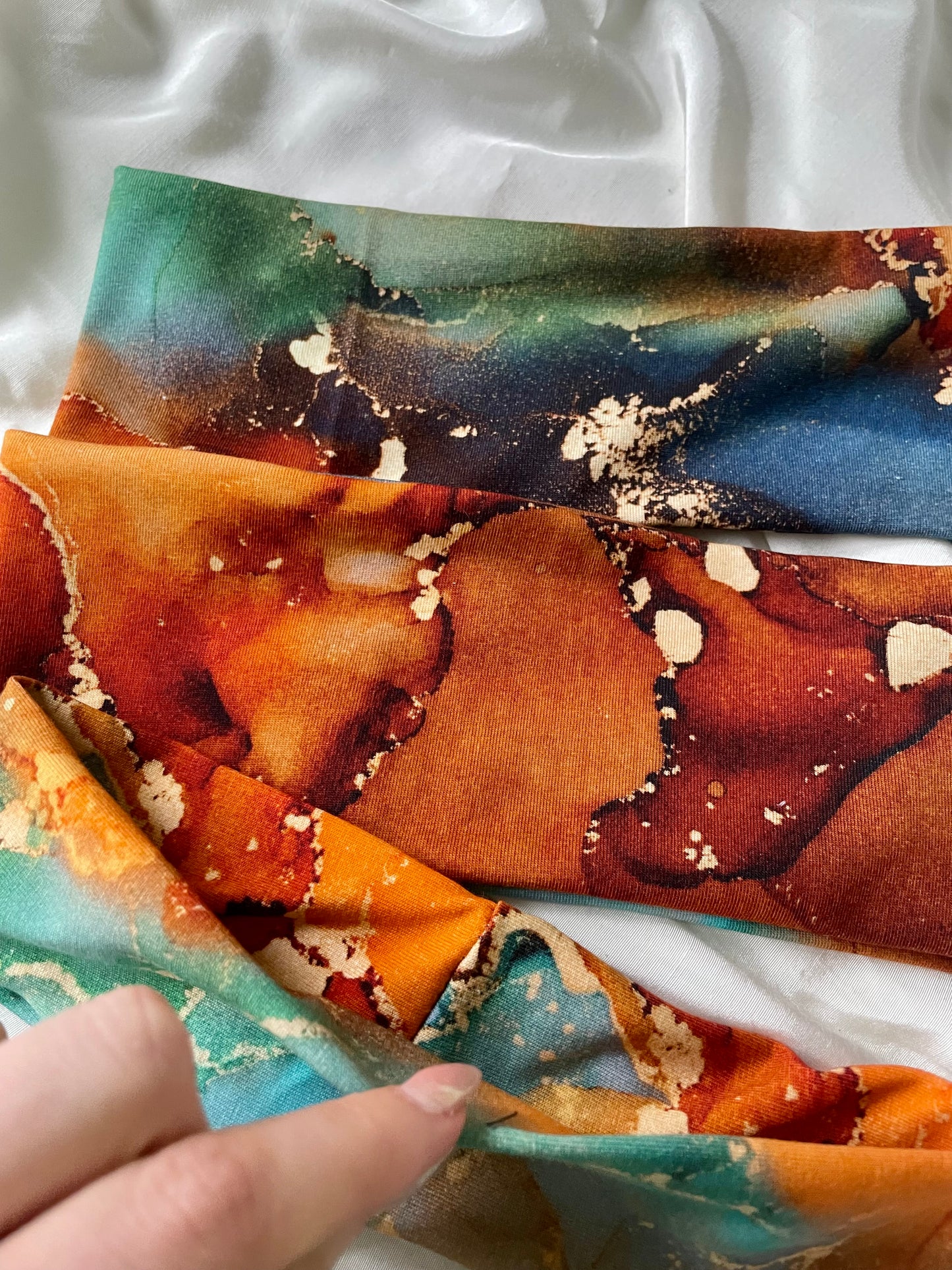 Haarband Batik