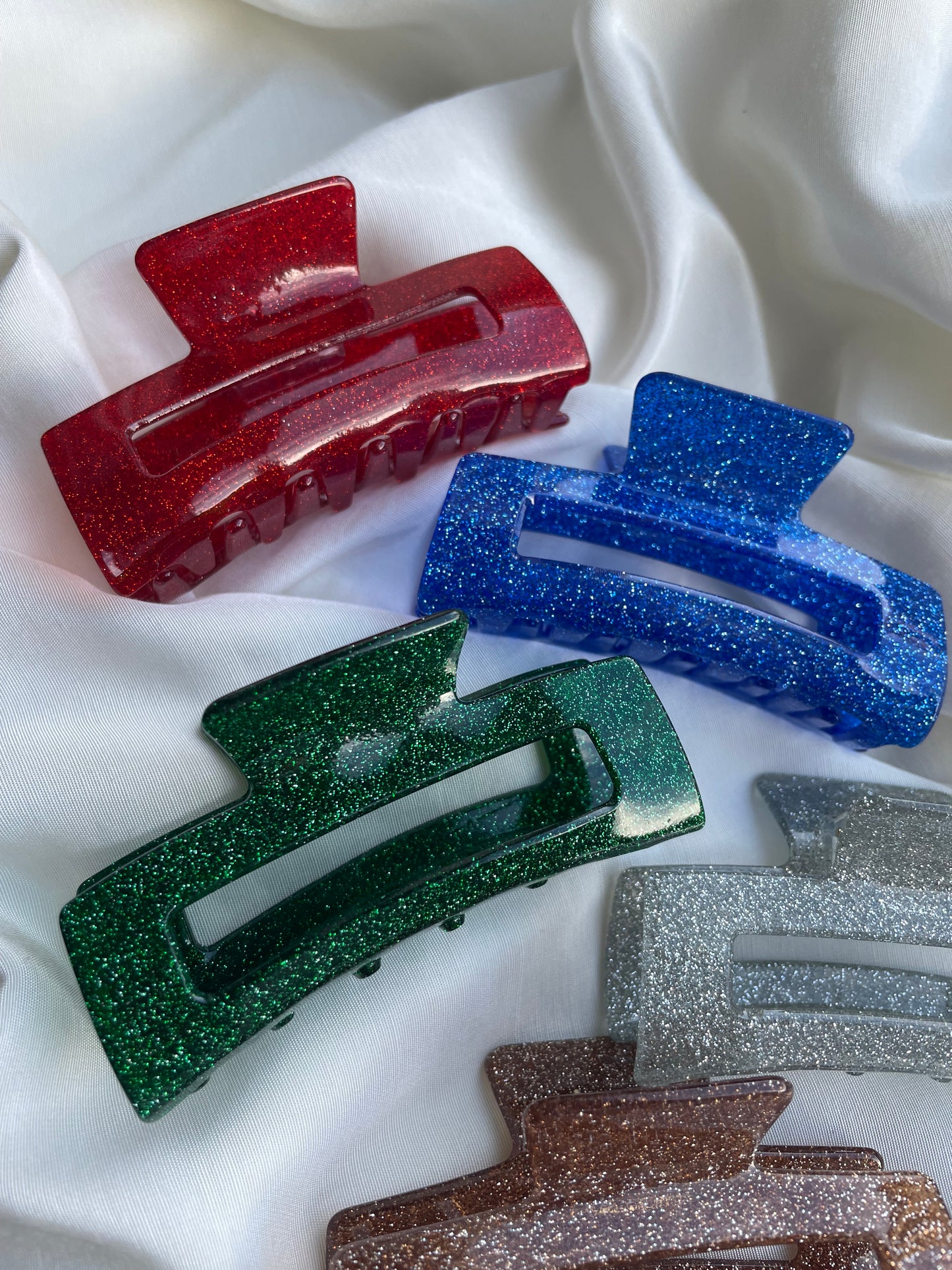 Haarspange kleiner Glitzer