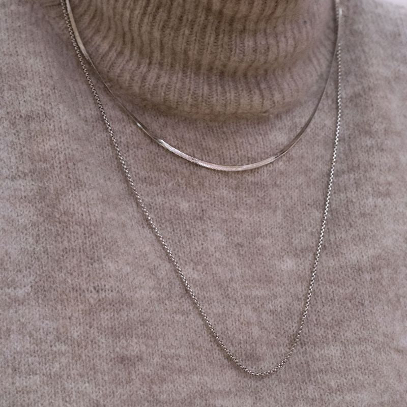 Edelstahl Kette Snake
