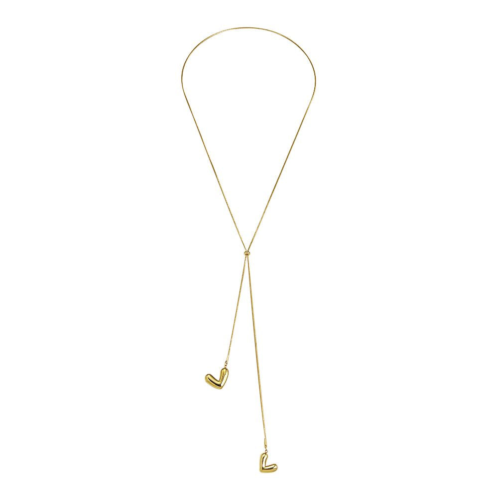 Edelstahl Kette Long Love