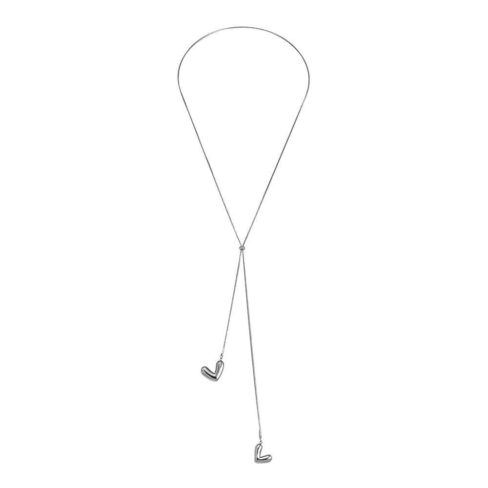 Edelstahl Kette Long Love