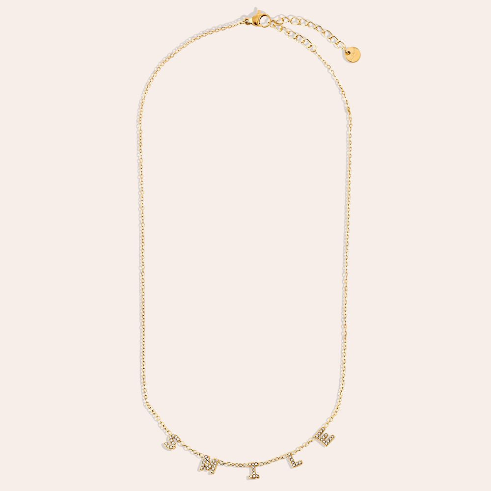 Edelstahl Kette Smile