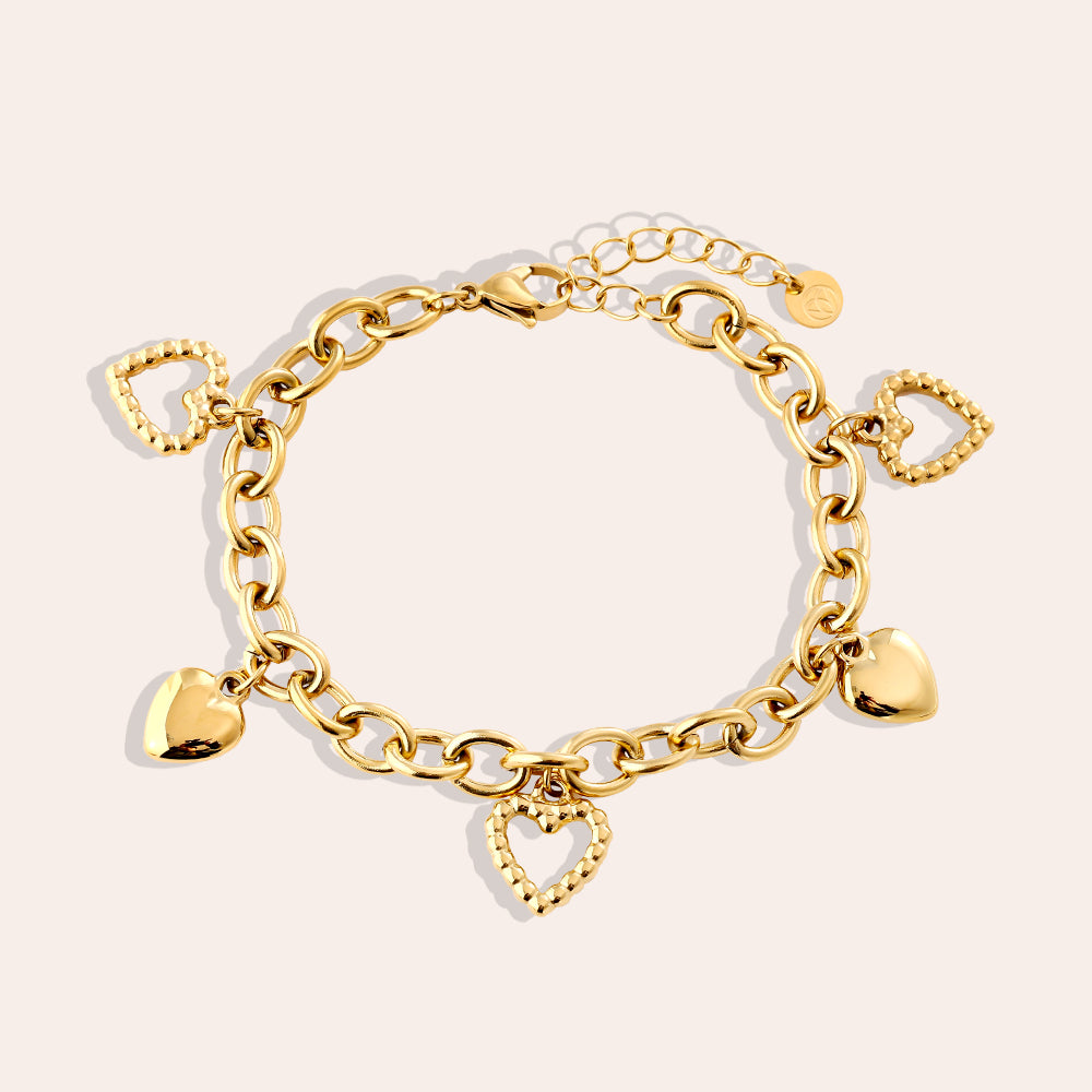 Edelstahl Armband Big Love
