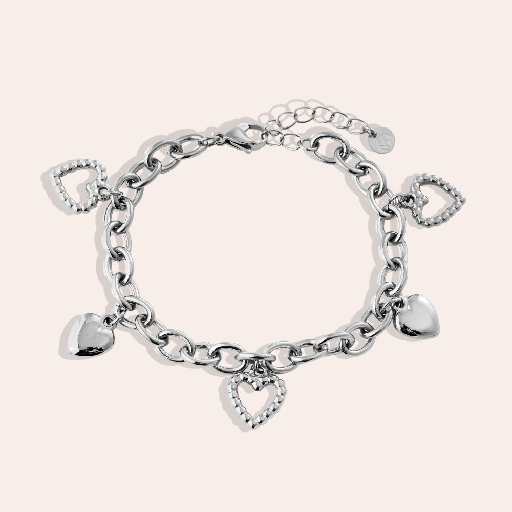 Edelstahl Armband Big Love