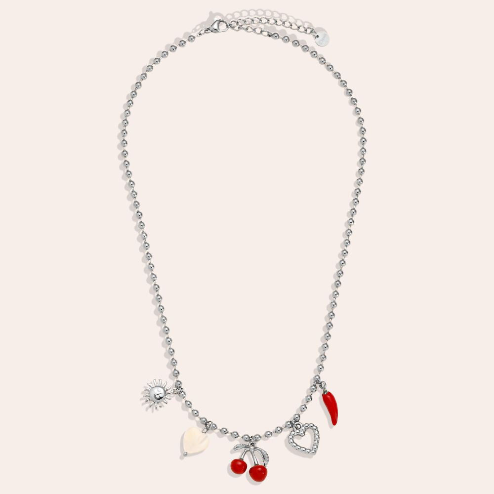 Edelstahl Kette Cherry Hearth