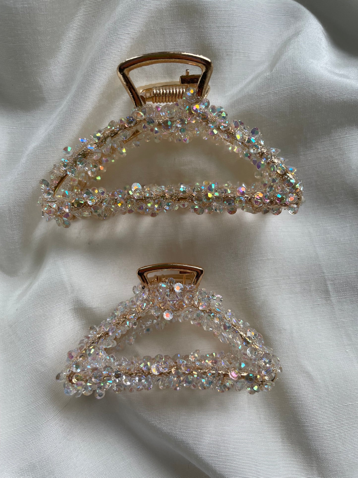 Haarspange Glitzer Mittelgroß Klein