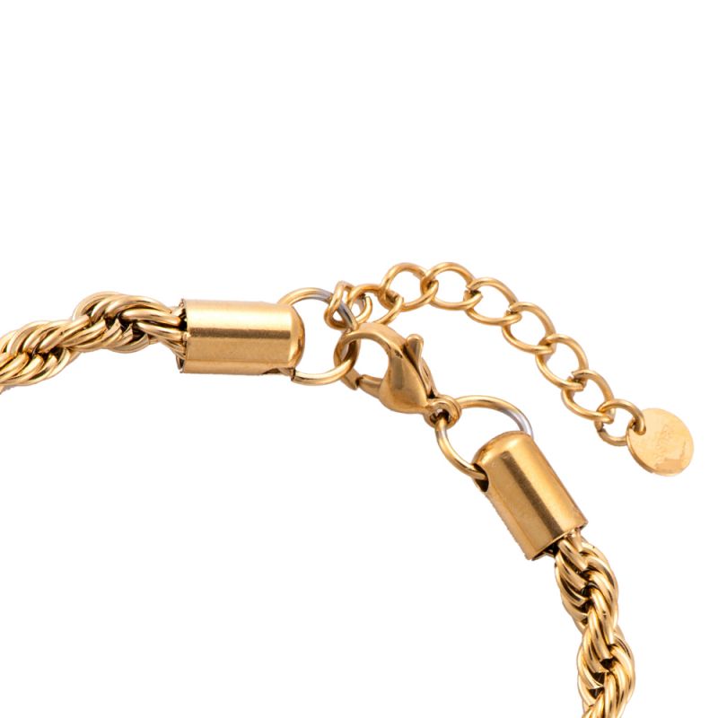 Edelstahl Armband Twist