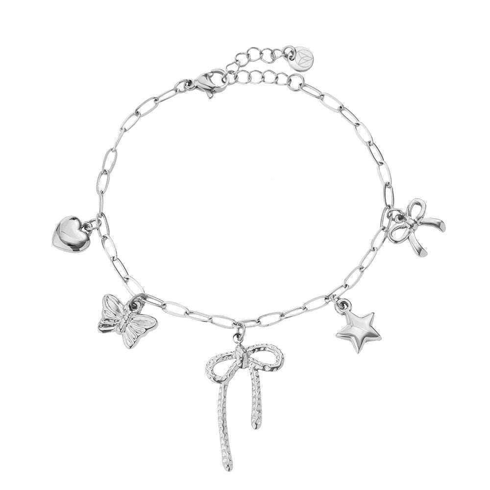 Edelstahl Armband Bowtie