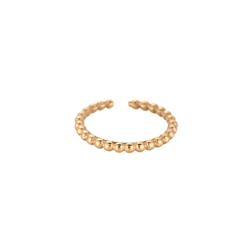 Edelstahl Ring Pearl Small