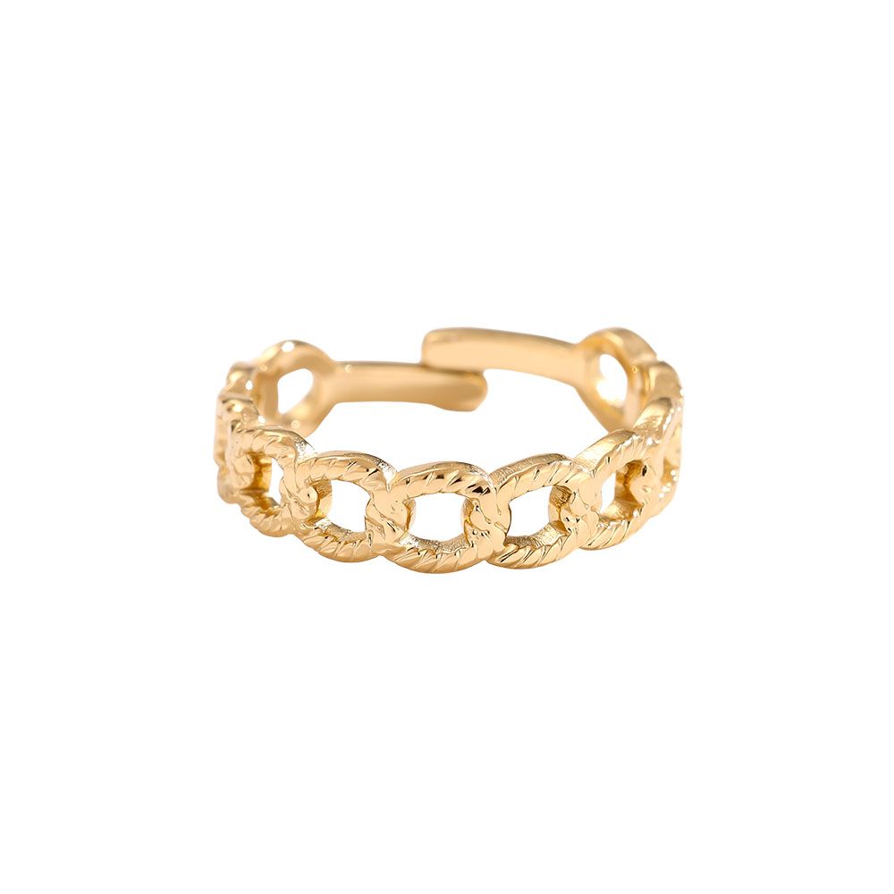 Edelstahl Ring Chain