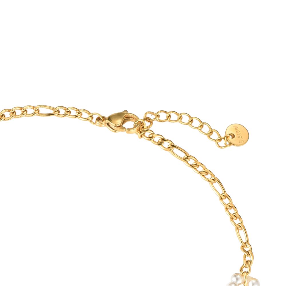 Edelstahl Fußkettchen Daisy small Chain