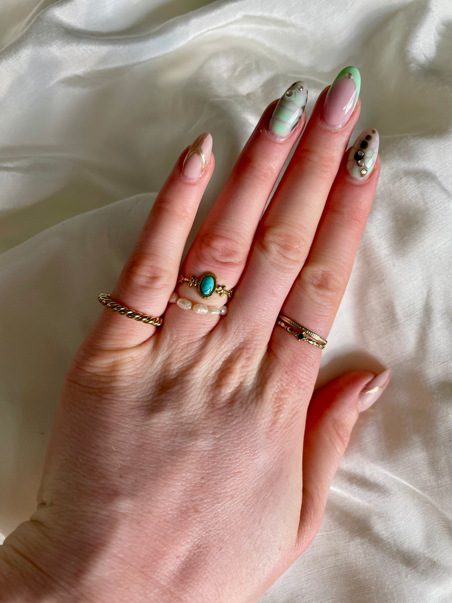 Edelstahl Ring Portrait