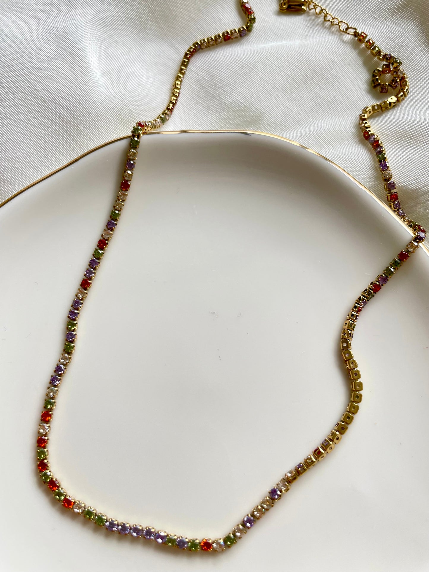 Edelstahl Kette Glamour