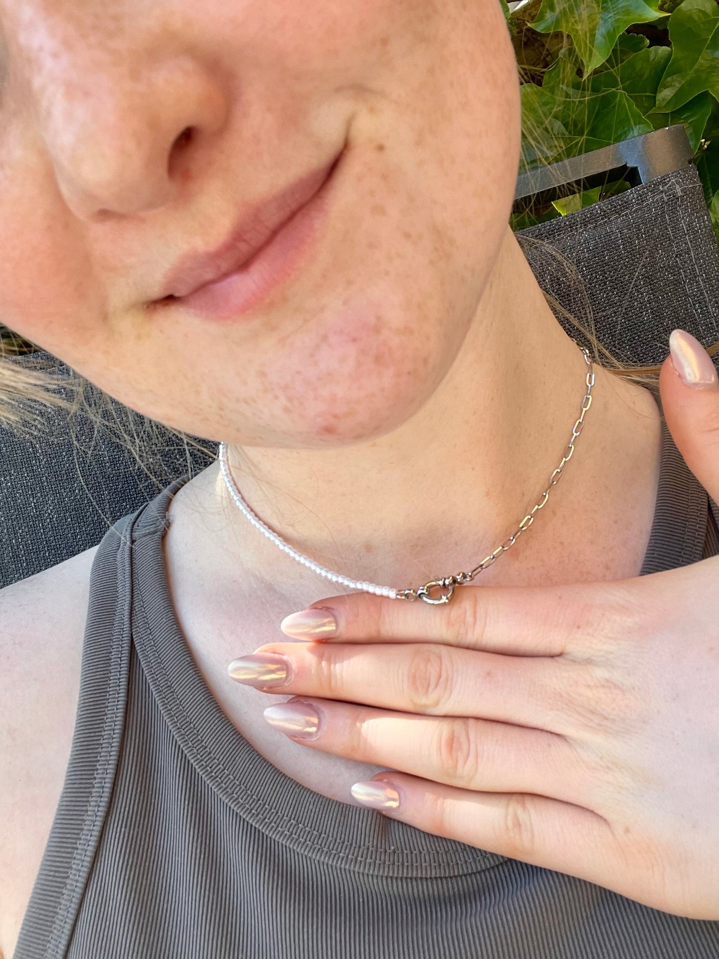 Edelstahl Kette Johanna