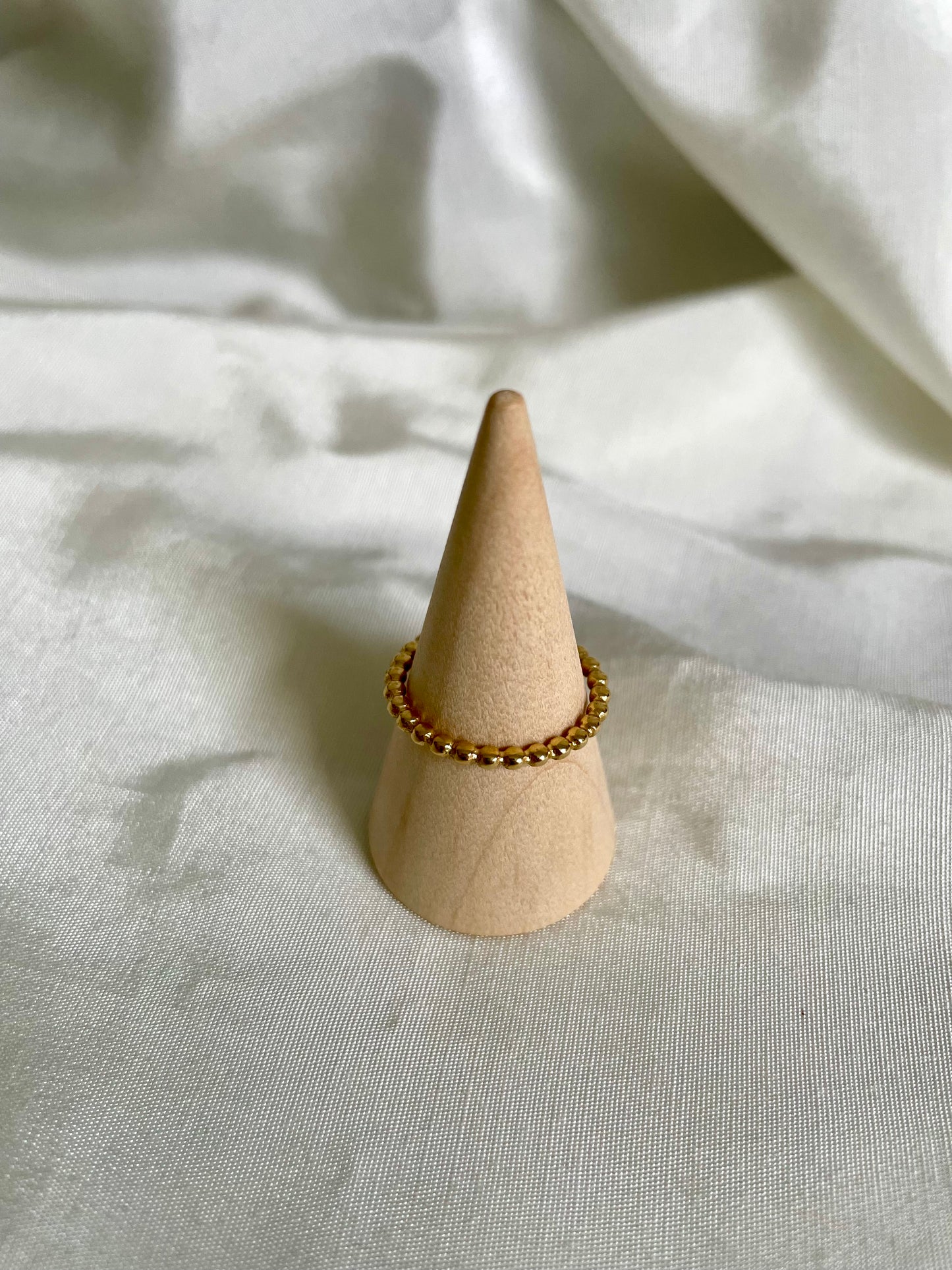 Edelstahl Ring Pearl Small