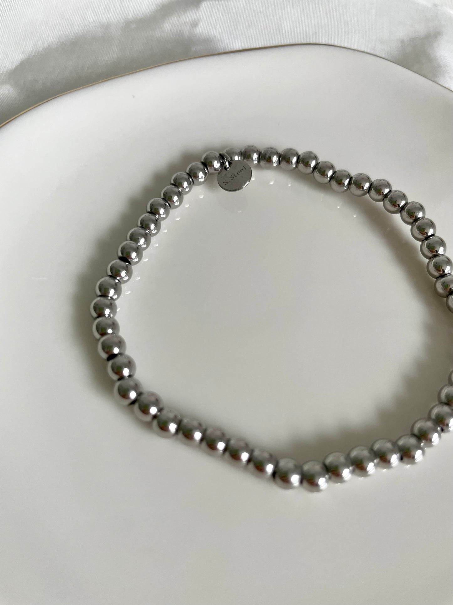 Edelstahl Armband Pearl