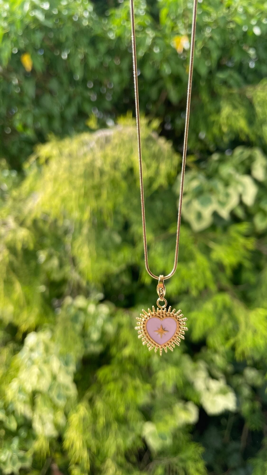 Edelstahl Kette Splash Love