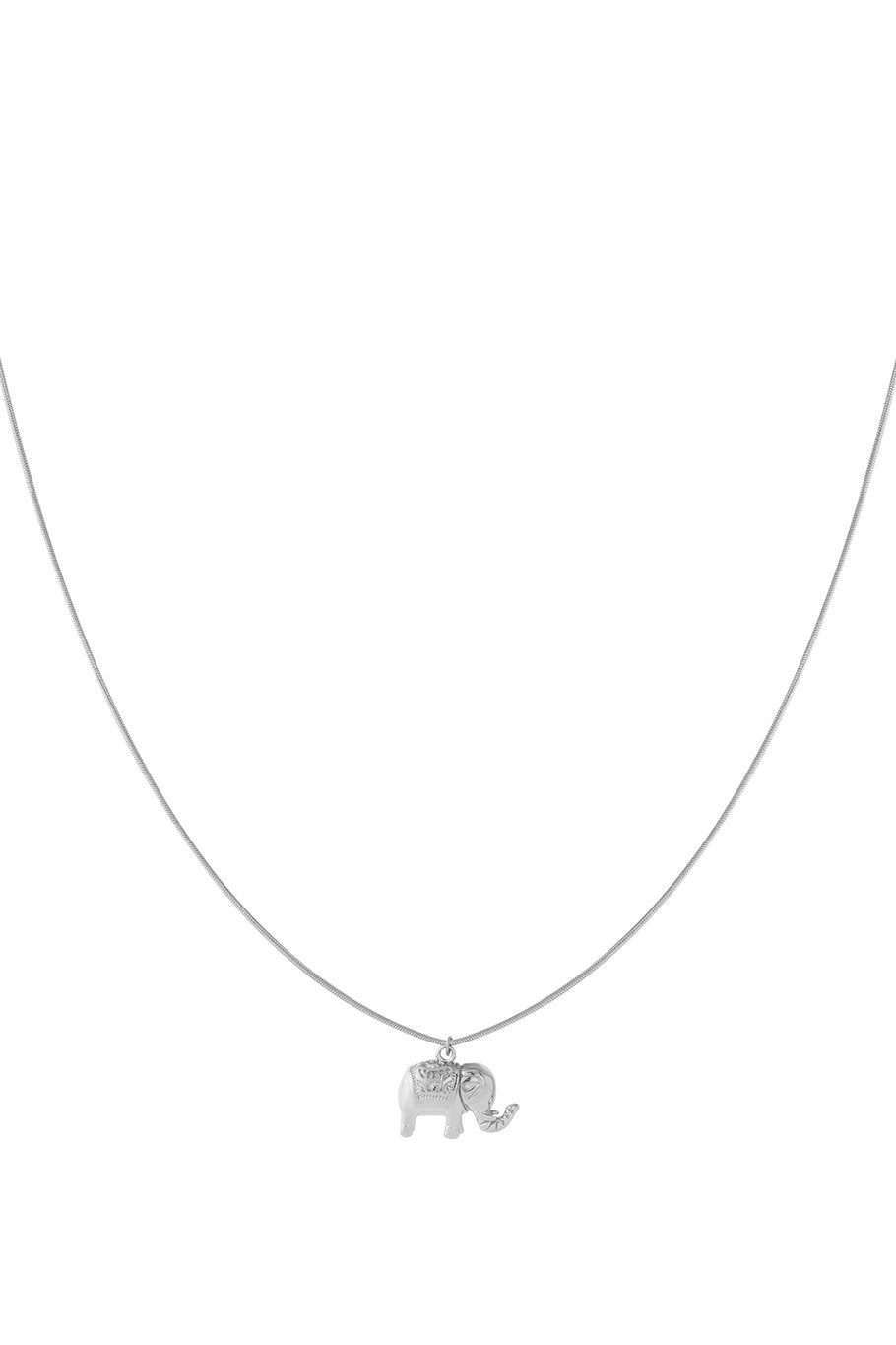 Edelstahl Kette Elefant