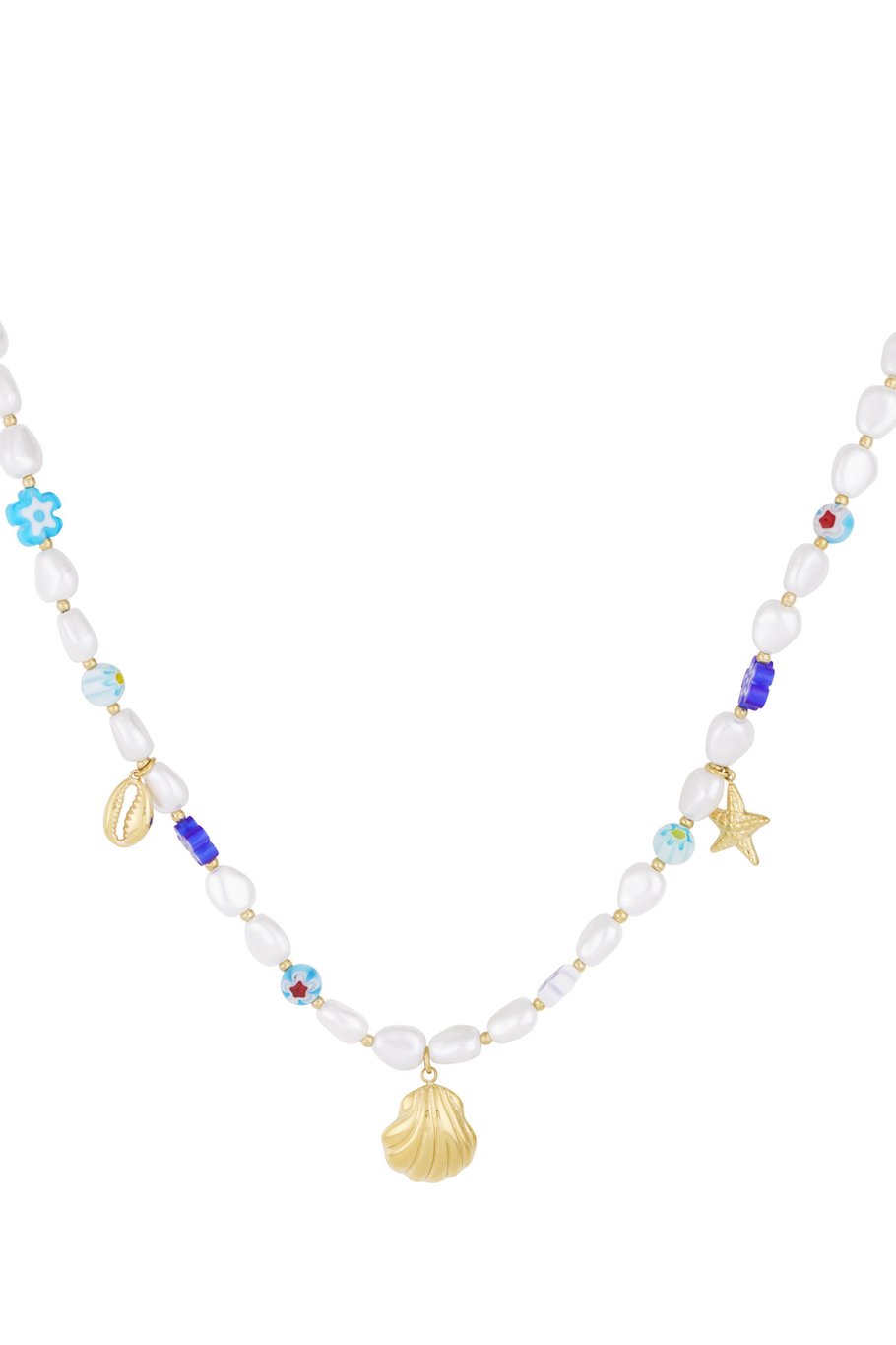 Edelstahl Kette Seapearls & Beach