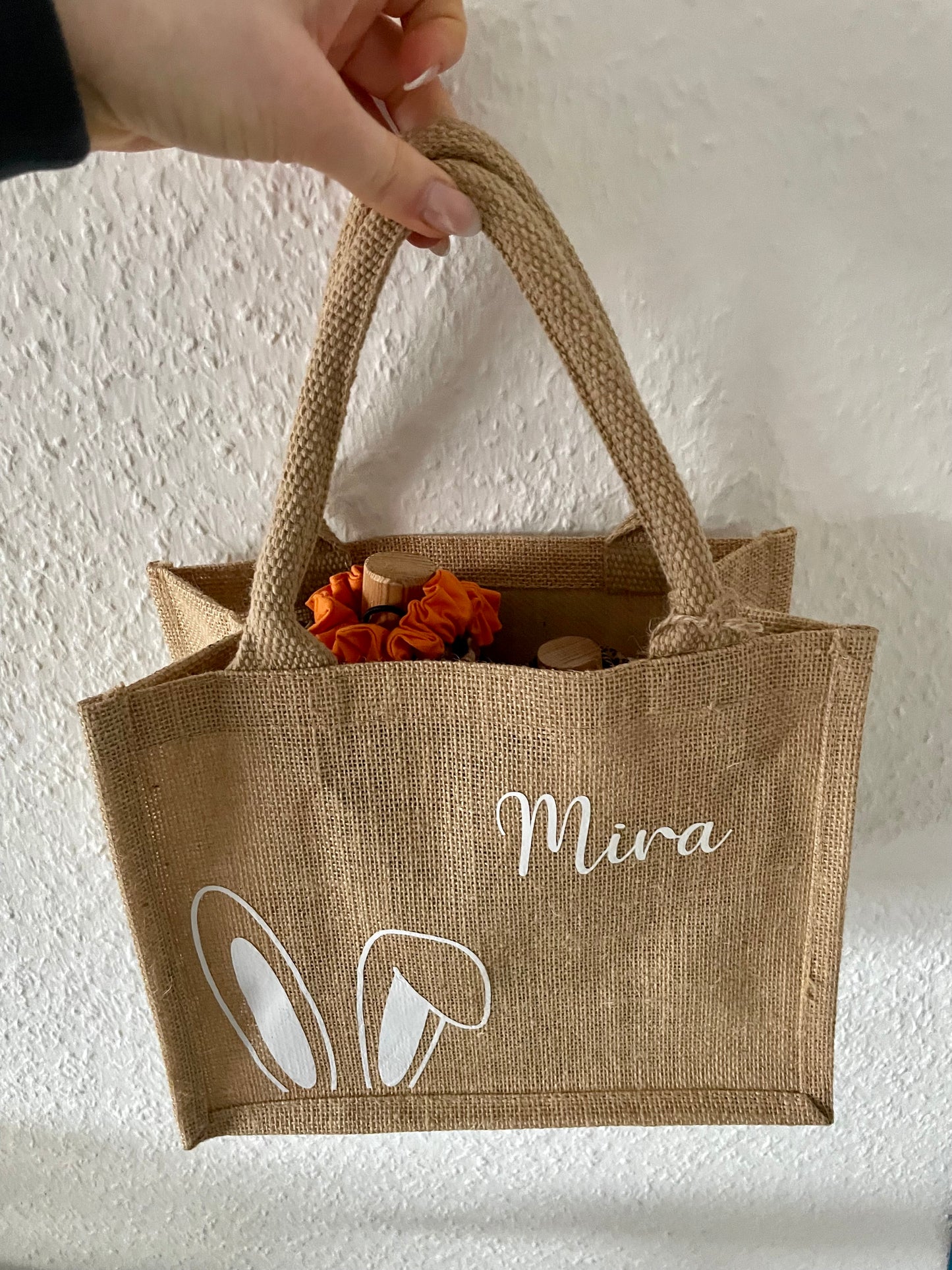 Jutetasche personalisierbar