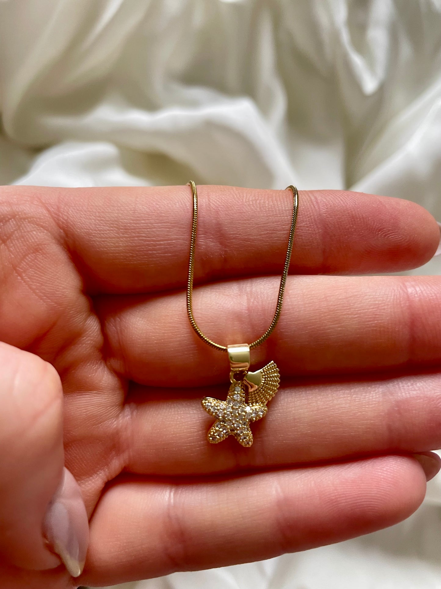 Edelstahl Kette Seestar
