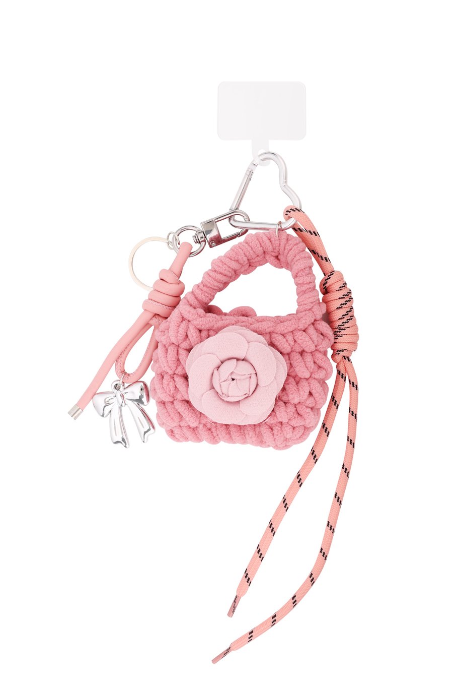 Keychain Taschenanhänger Flower Bag