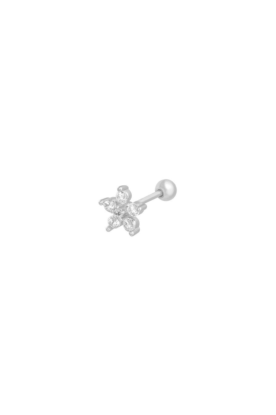 Edelstahl Piercing Flower