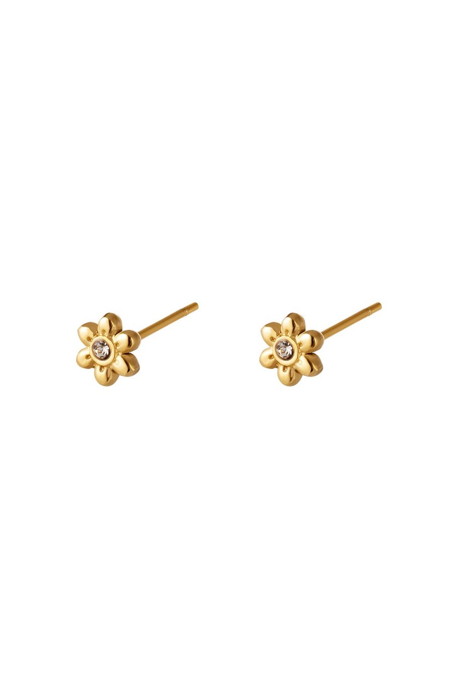 Edelstahl Ohrringstecker Blume