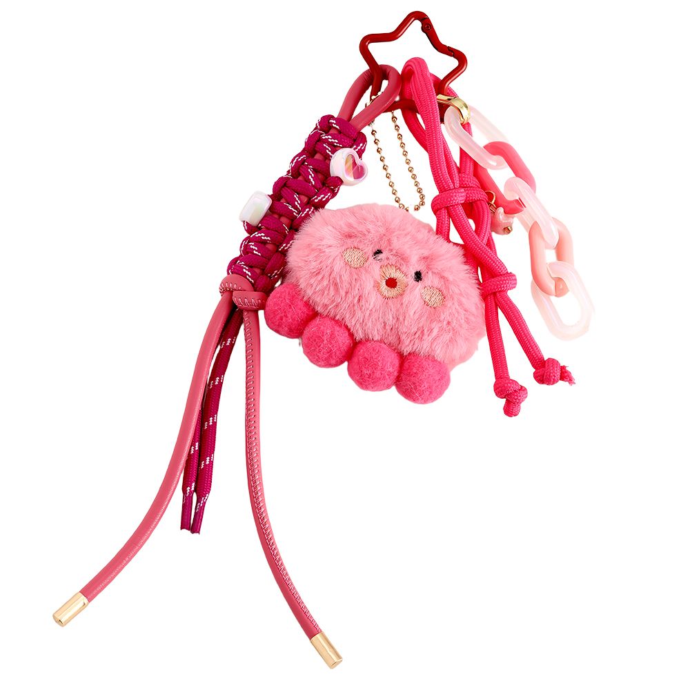 Keychain Taschenanhänger Pink Jellyfish