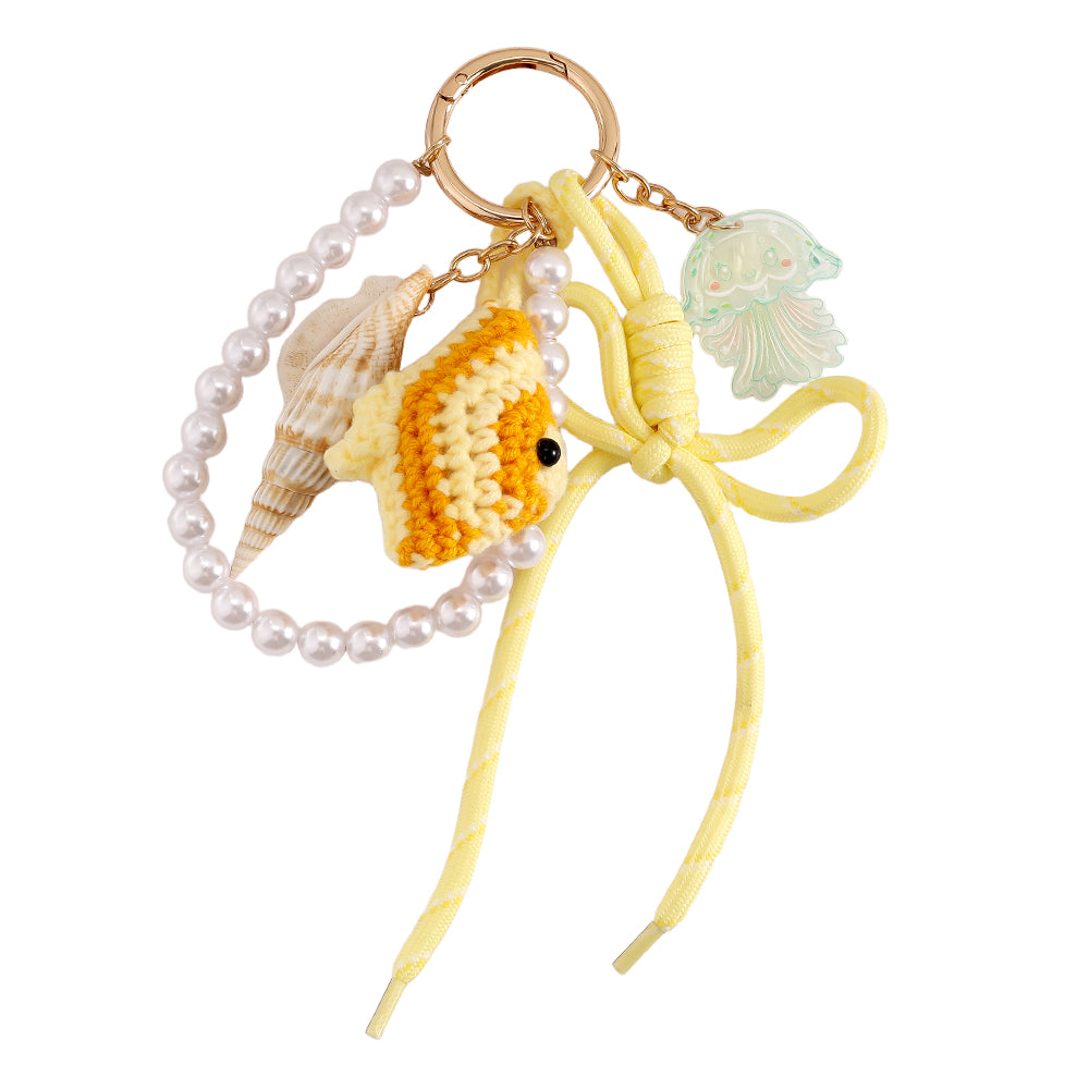 Keychain Taschenanhänger Fish & Conch Bagchain