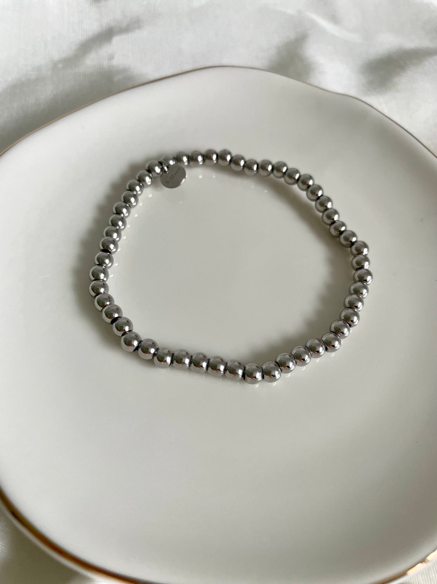 Edelstahl Armband Pearl