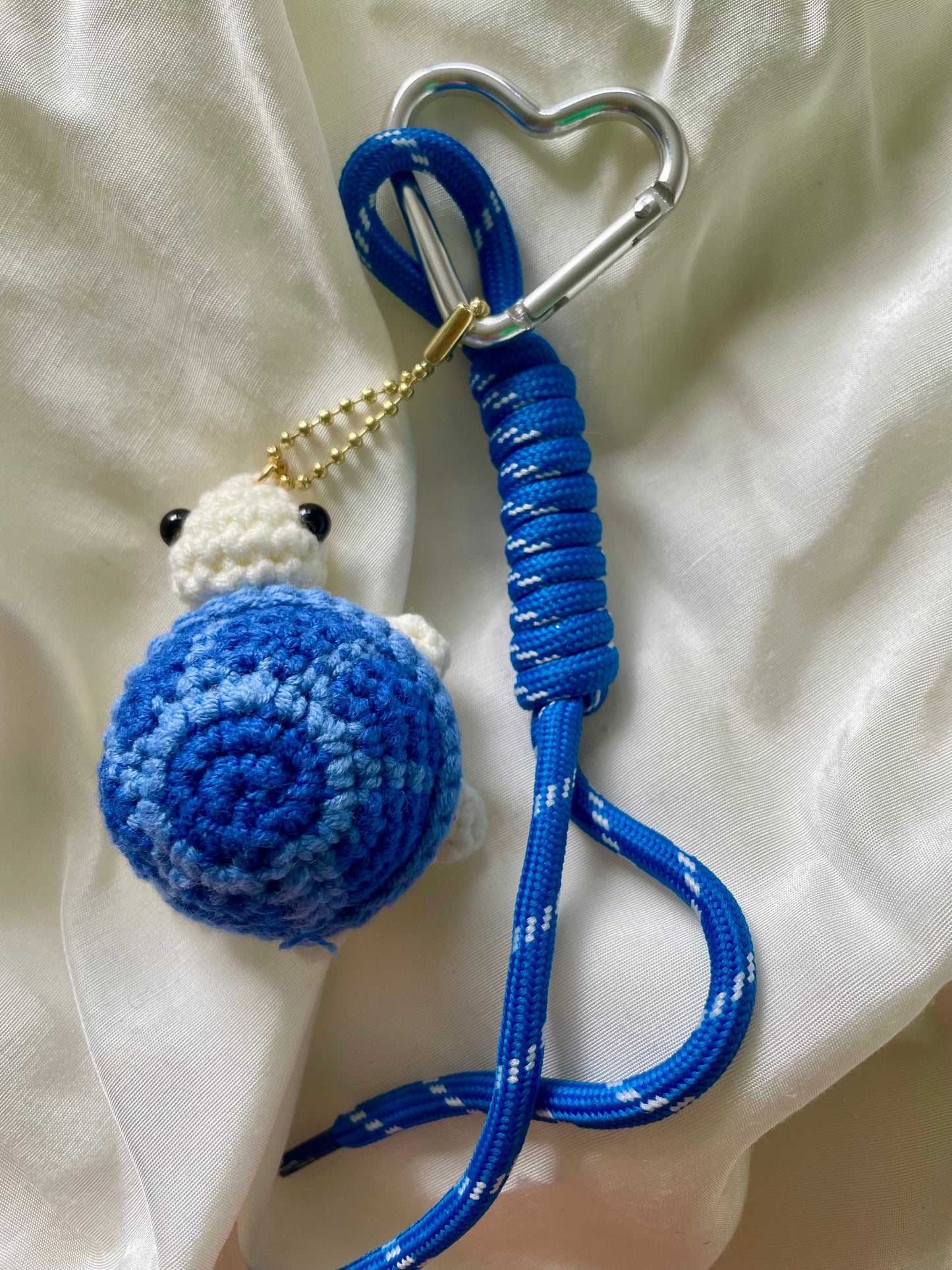 Keychain Taschenanhänger Blue Turtle