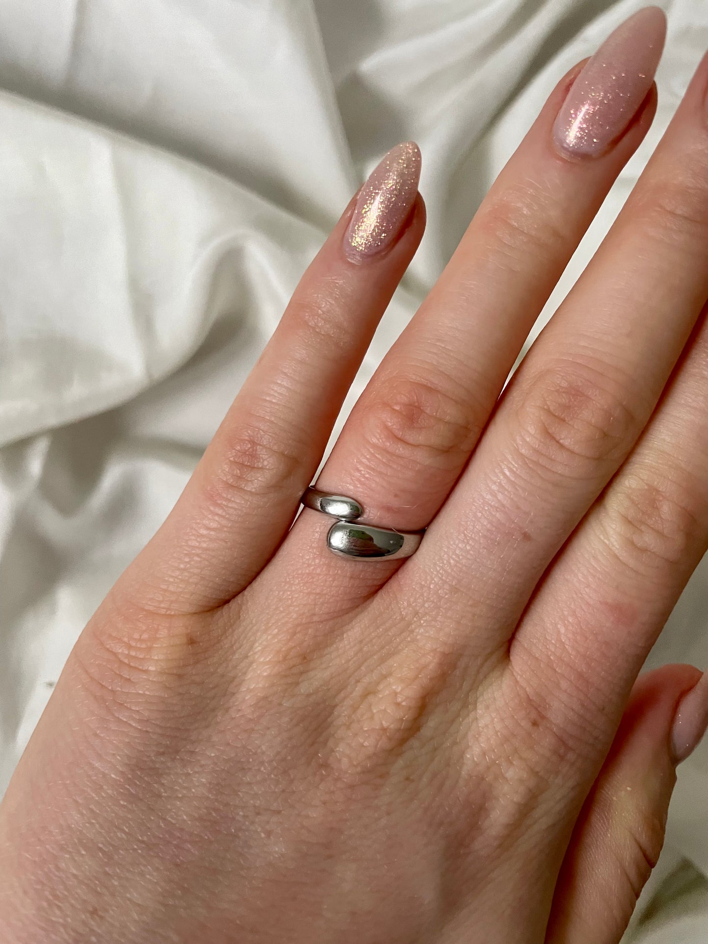 Edelstahl Ring Hug