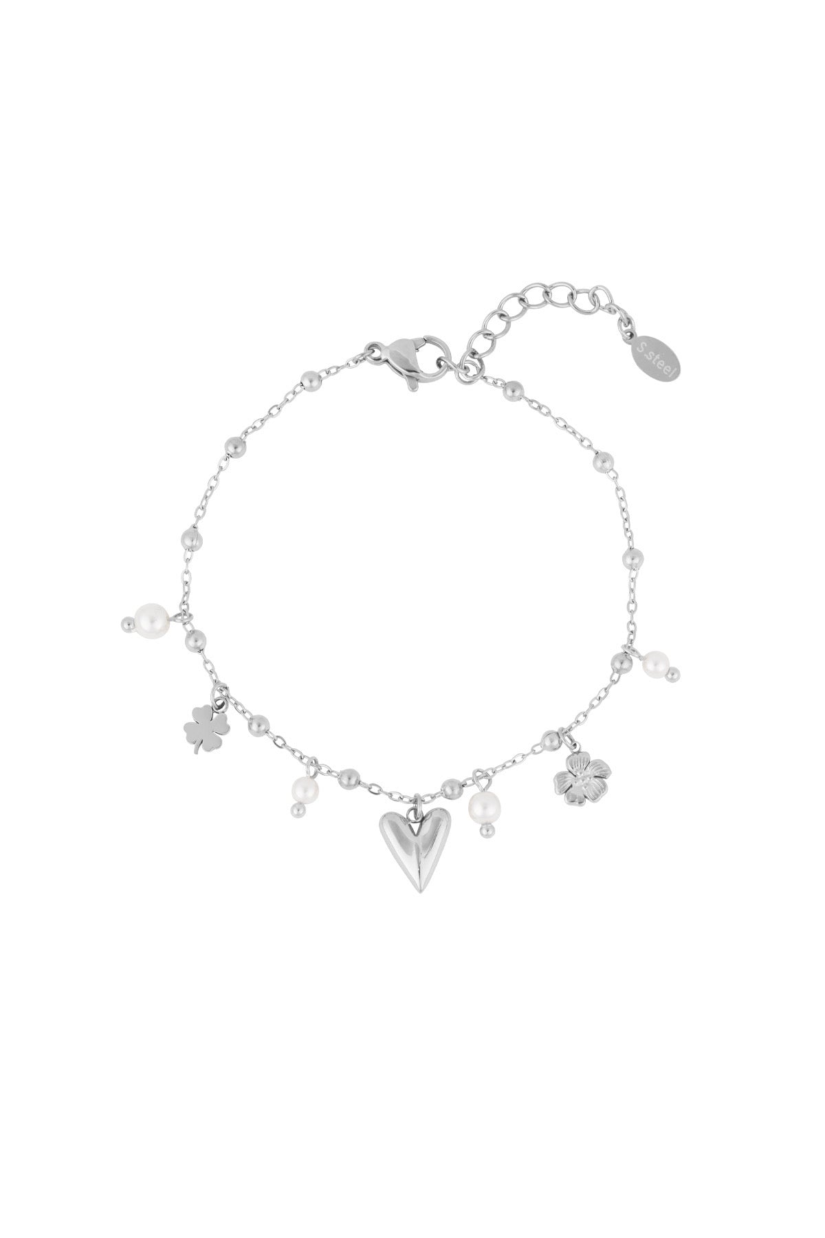 Edelstahl Armband Lucky Love