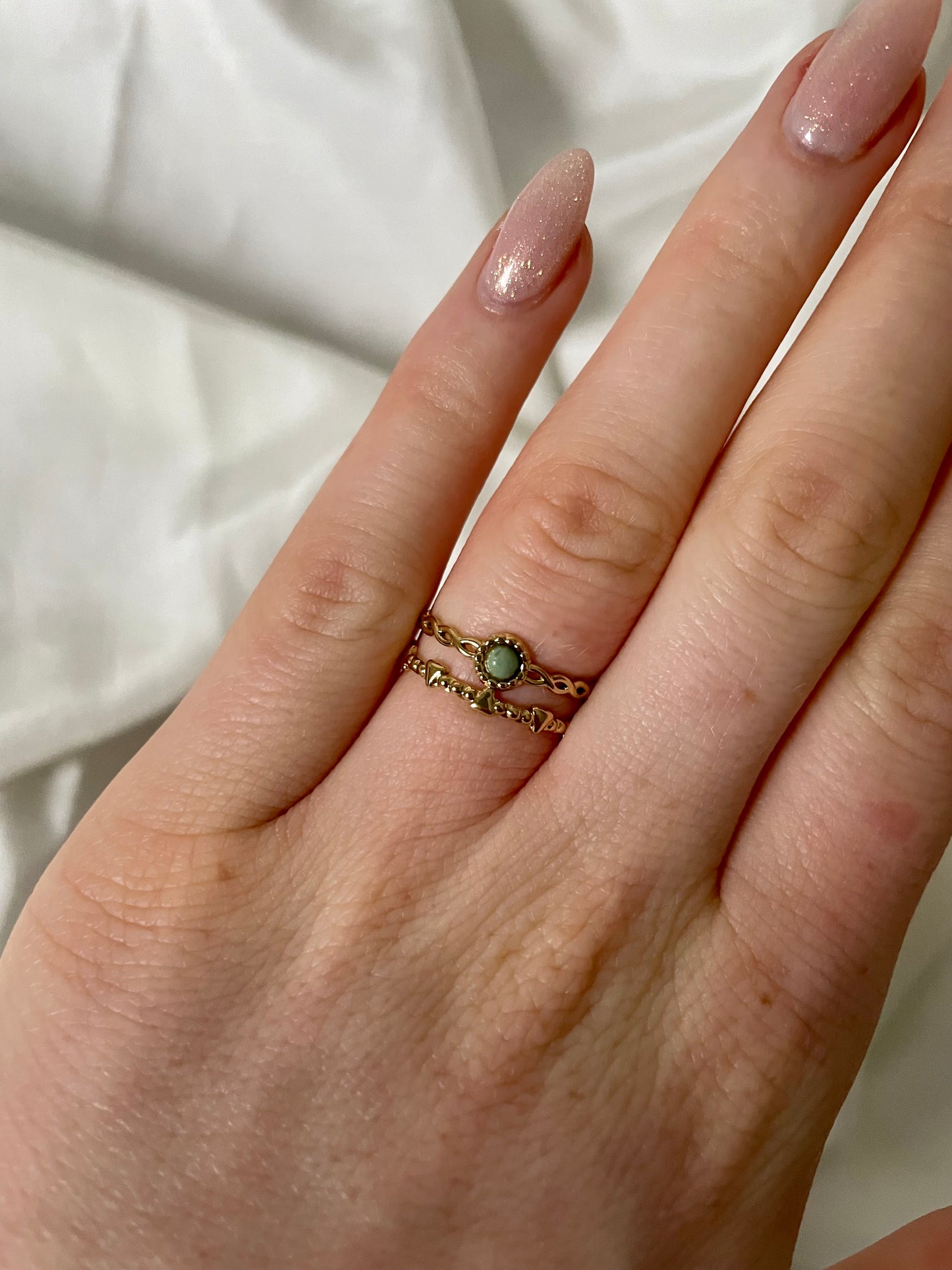 Edelstahl Ring Focus