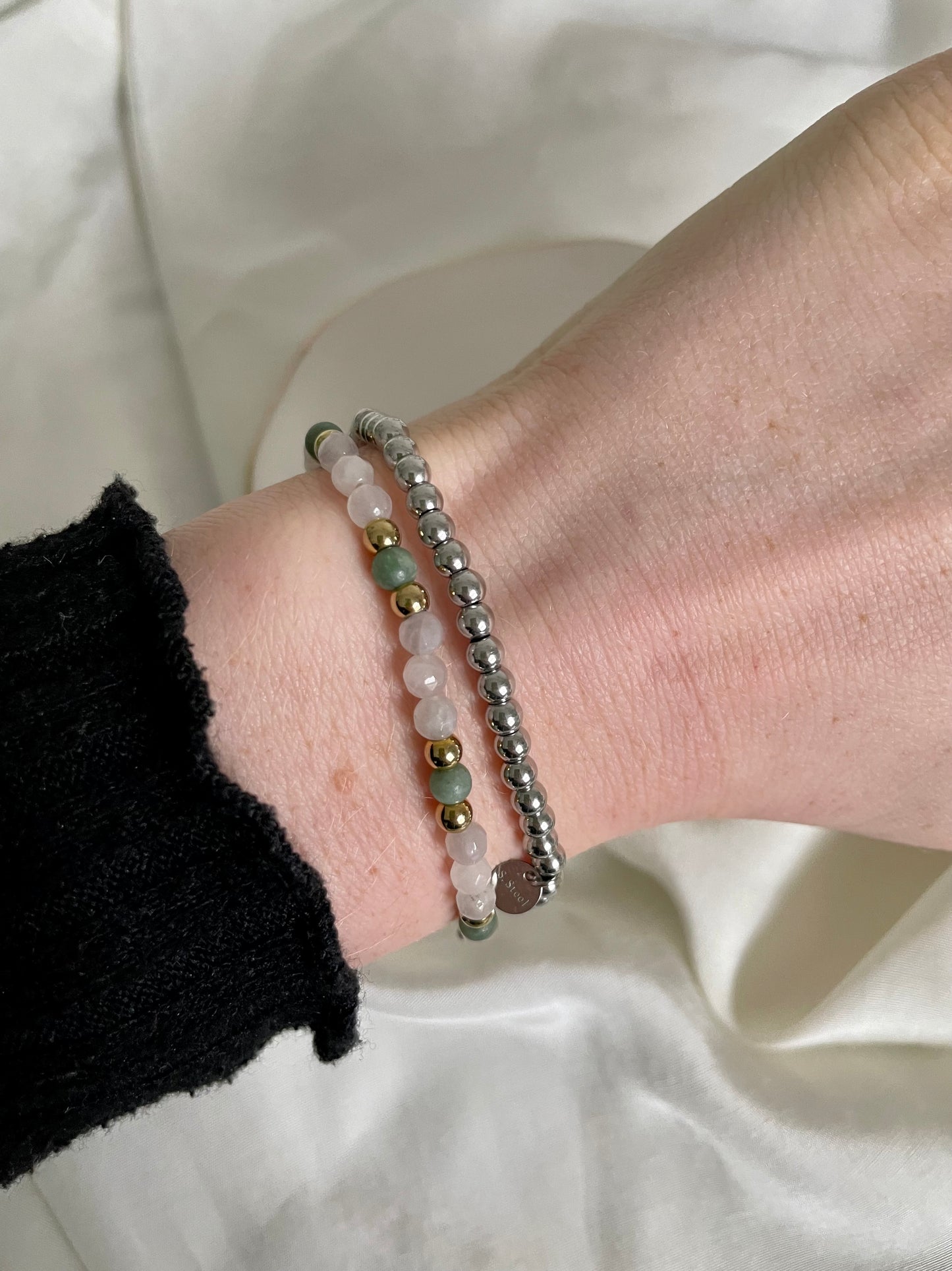 Edelstahl Armband Pearl