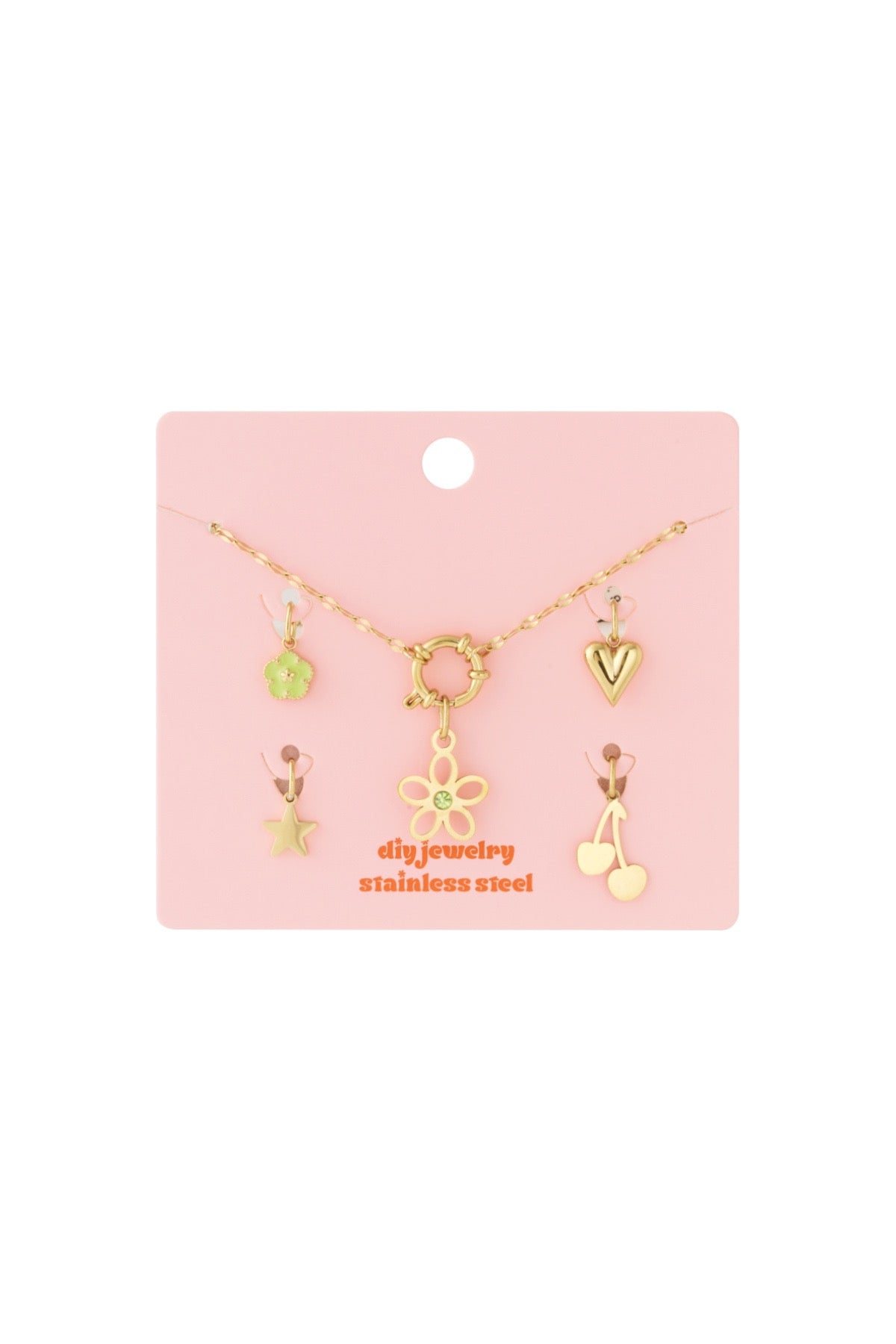 Charm Kette DIY Blume