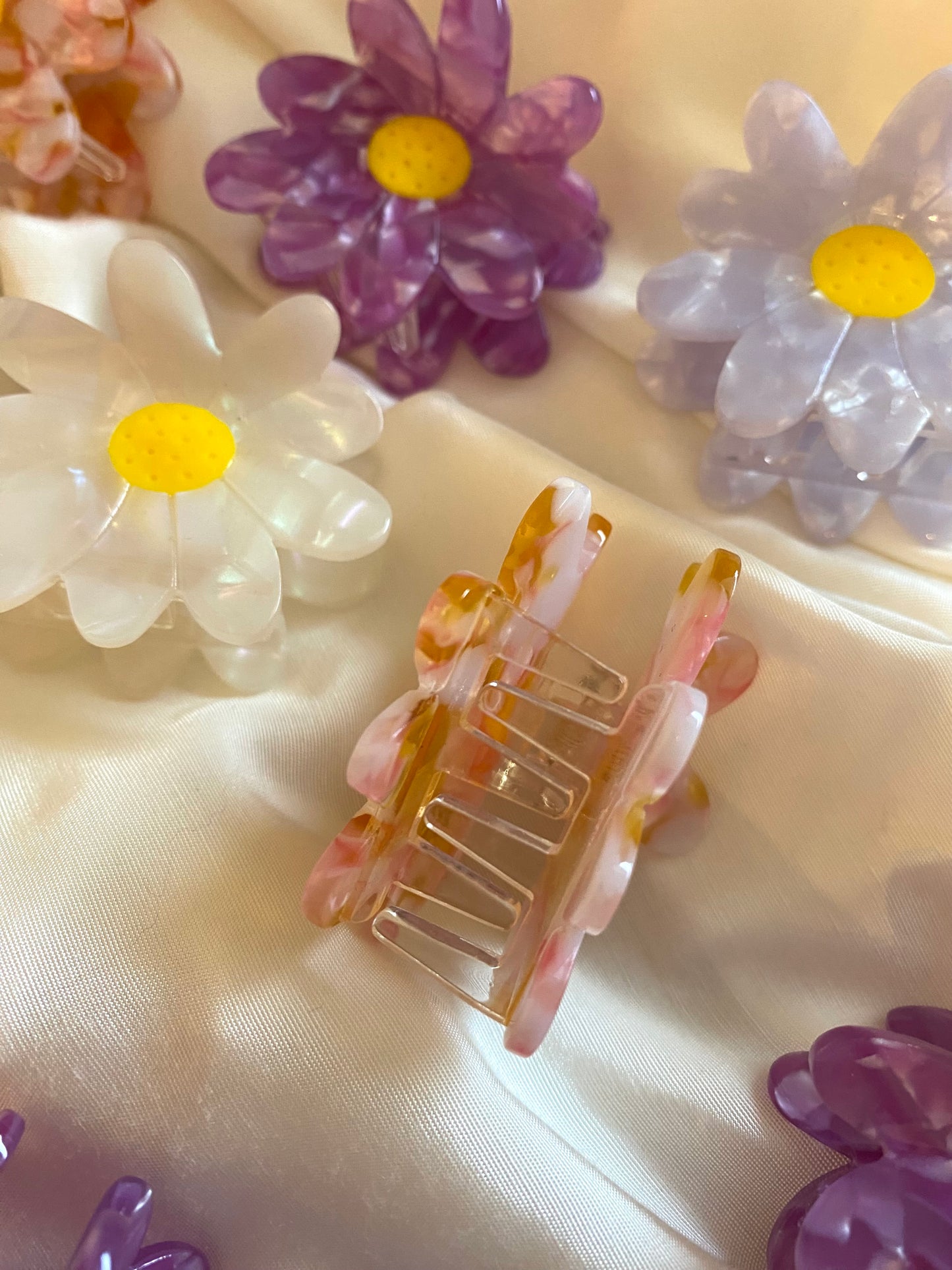 Haarspange Daisy Klein