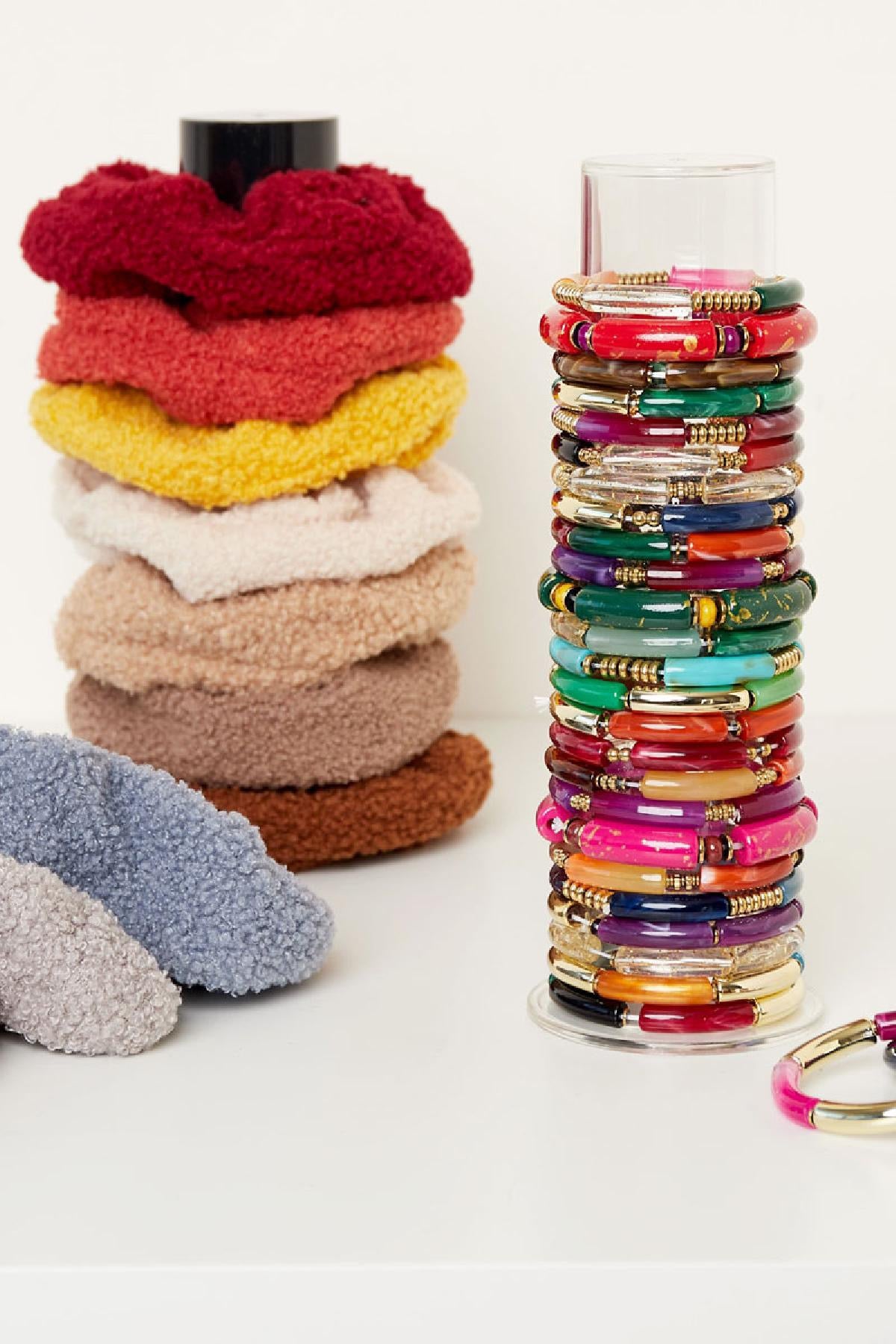 Scrunchie Ständer Halter Durchsichtig