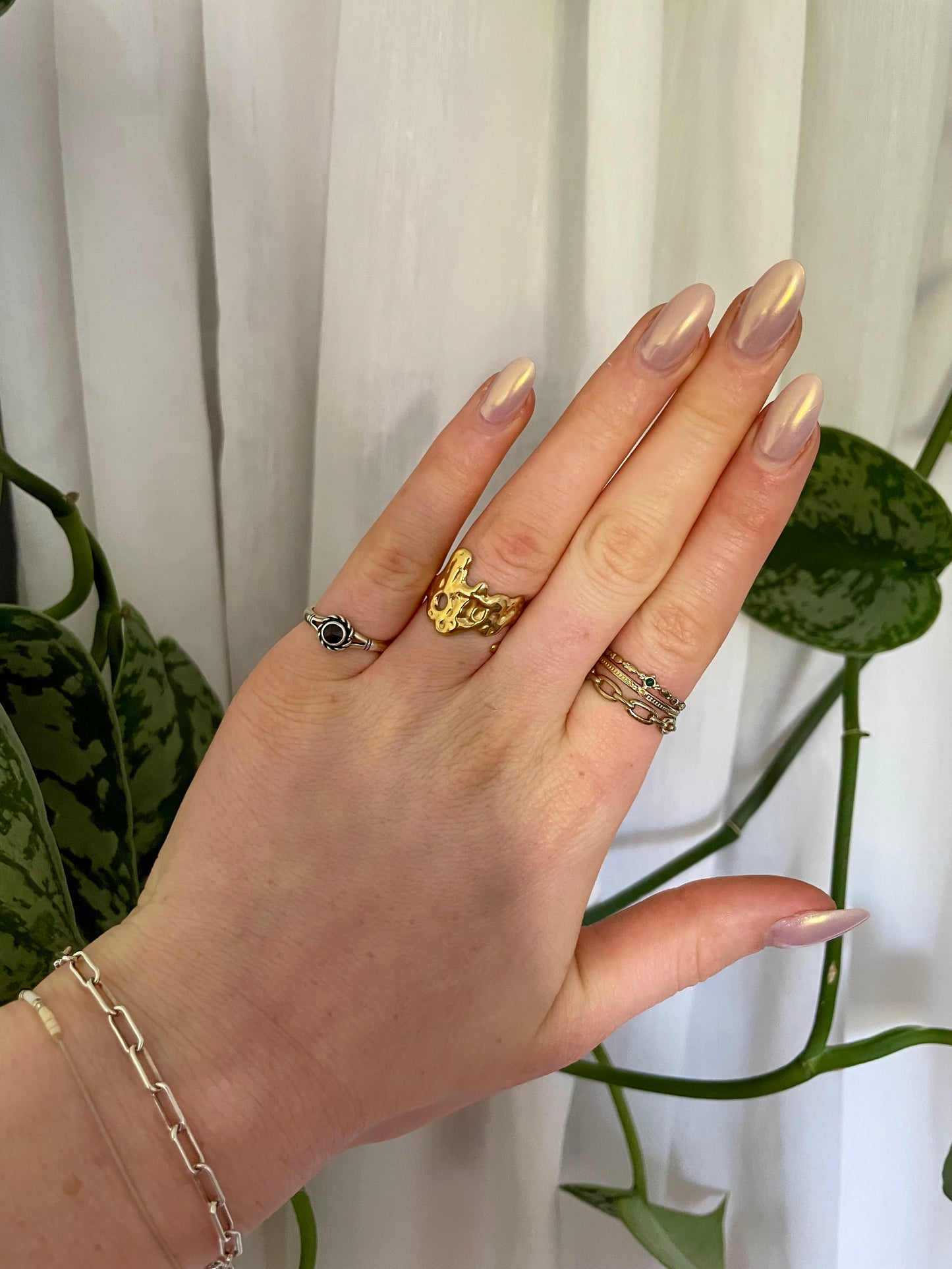 Edelstahl Ring Smash