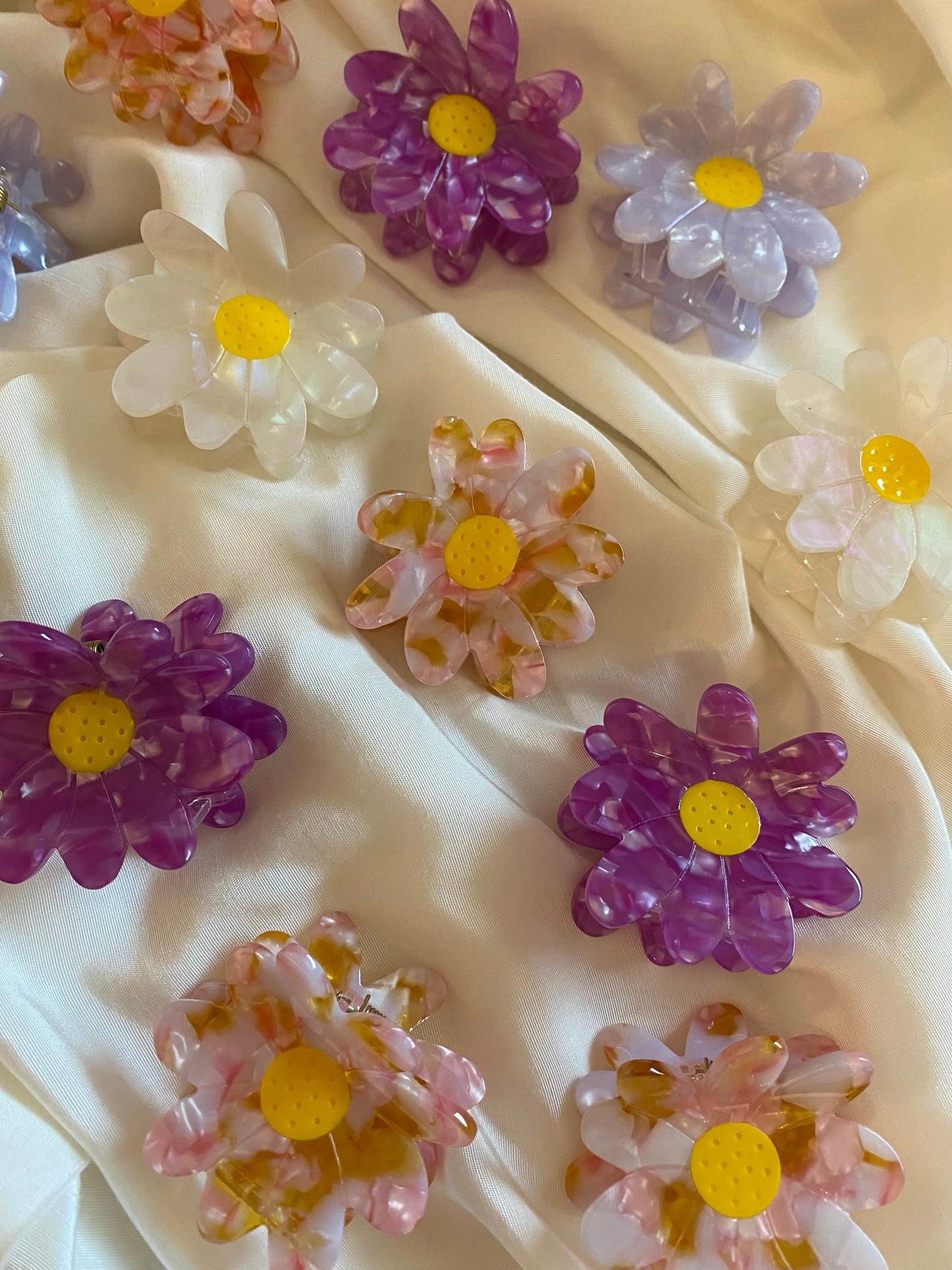 Haarspange Daisy Klein