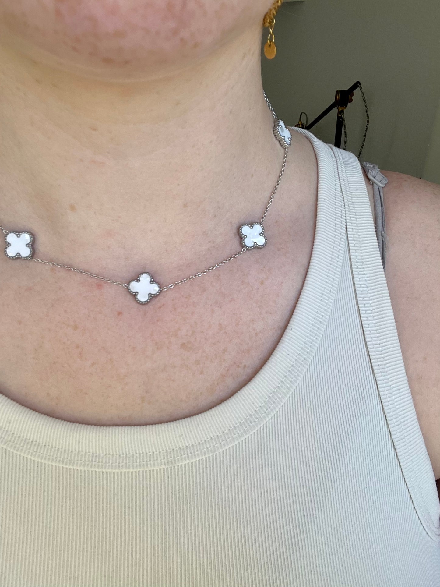 Edelstahl Kette Basic Clovers